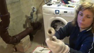 Как подключить стиральную машинку - видео онлайн