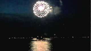 preview picture of video 'Lake James (Angola, Indiana) - 4th of July Fireworks'