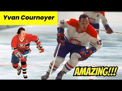 Yvan Cournoyer AMAZING NHL Hall of Fame Career Highlights!