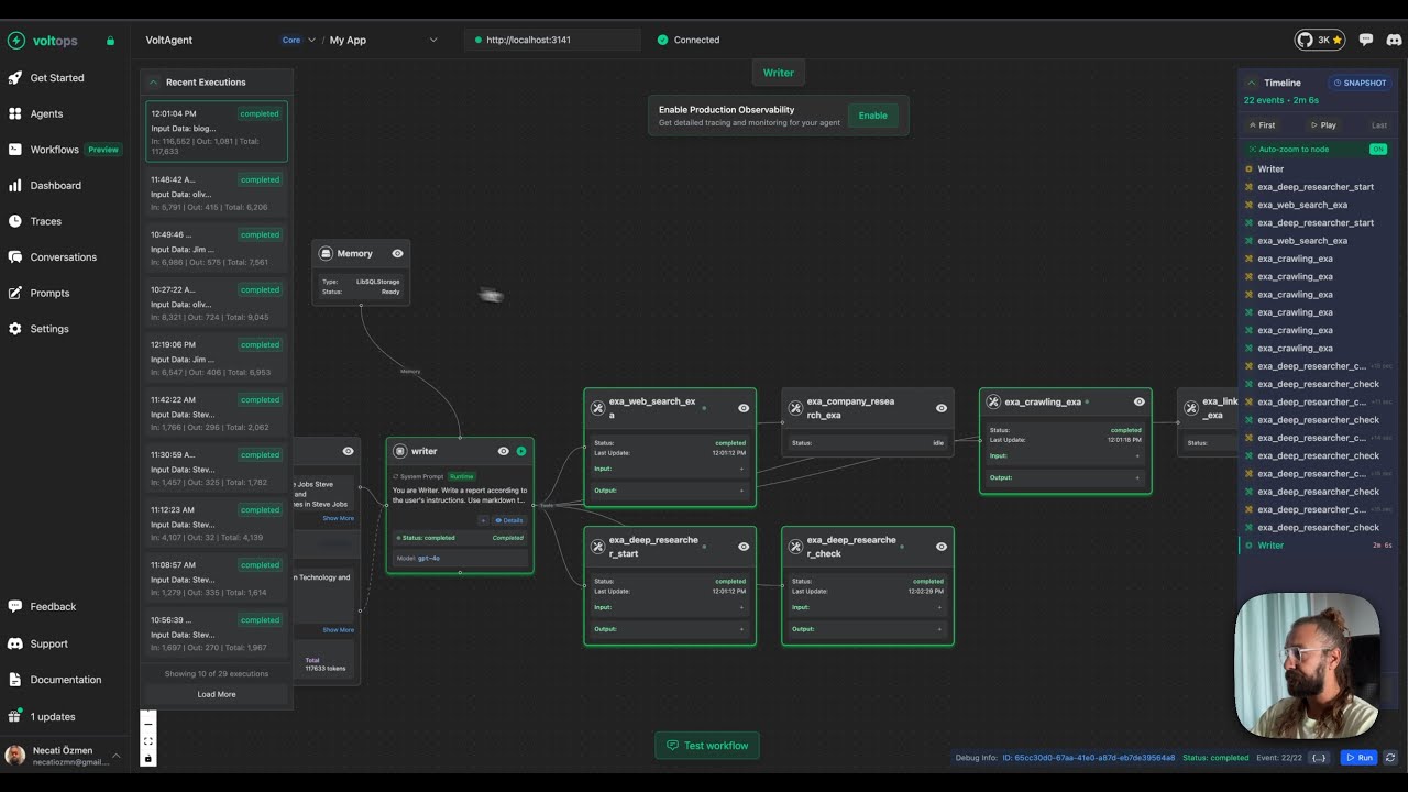 How to Build AI Agent Workflows with JavaScript – AI Research Agent Example