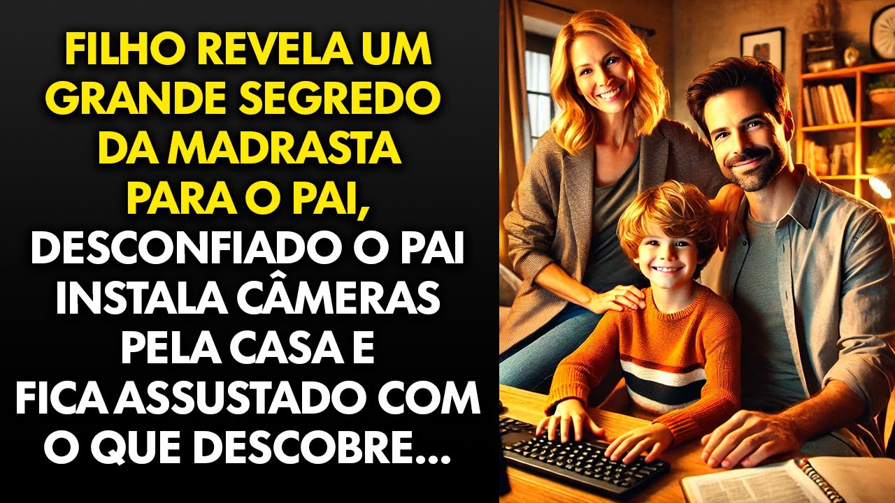 Filho não Aguenta Guardar Segredo do Pai Sobre a Madrasta e Revela Tudo, O Pai fica assustado