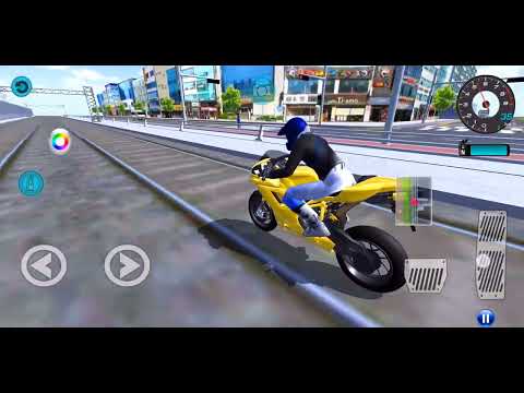 3D Driving Class - Bullet Train Vs Motorbike ep5 Best Motorcycle Game - Android IOS Gameplay