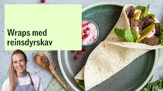Wraps med reinsdyrskav