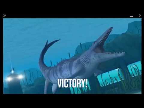 Jurassic World: The Game - Aquatic Player Duel Battle 137 - HAINOSAURUS VS HENODUS!