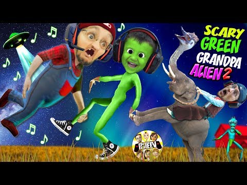 SCARY GREEN FGTeeV GRANDPA ALIEN 2!  Save 👽 Friends Again (Weird Funny Hello Neighbor Farmer Game)