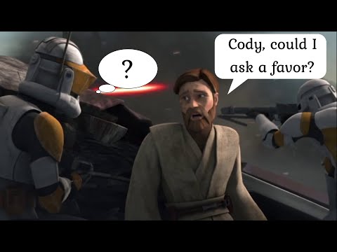 Cody covers for Obi-Wan