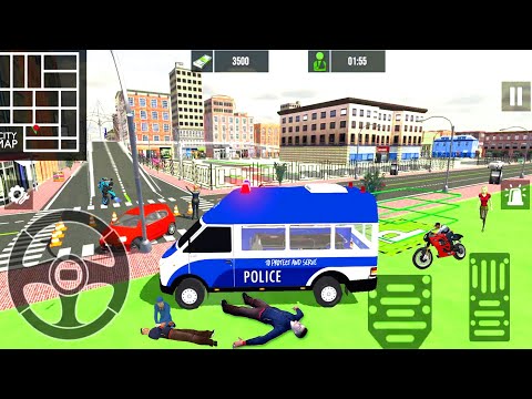Emergency Driving: New Police Ambulance Van Rescue | Realistic Android Gameplay
