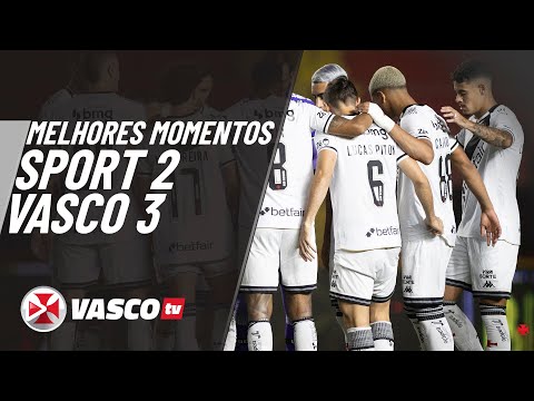 MELHORES MOMENTOS - SPORT 2 x 3 VASCO | VASCOTV