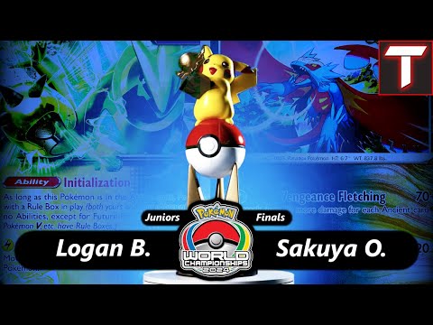 Logan vs Sakuya | Juniors Finals Pokemon TCG World Championship 2024 | Polski Komentarz