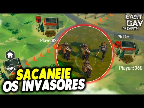 SACANEIE OS INVASORES NESSA INVASÃO DUPLA - Last Day On Earth