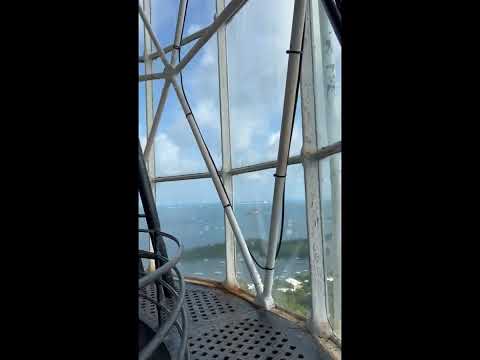 Gibbs Hill Lighthouse, Bermuda - walking up - Sept. 6 2023