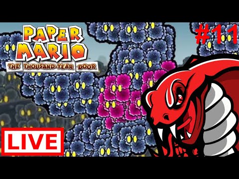 Paper Mario: The Thousand-Year Door Live Stream Part 11 - Excess Express Day 3