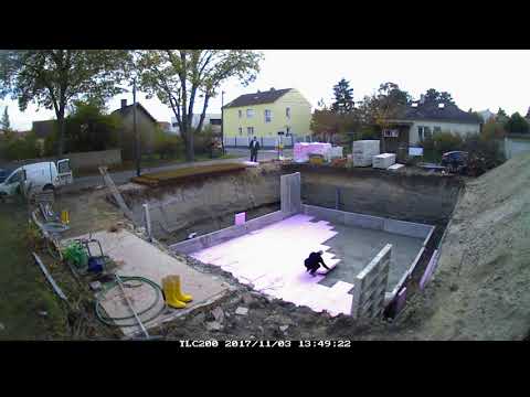 Kellerbau Tag 1- Sauberkeitsschicht