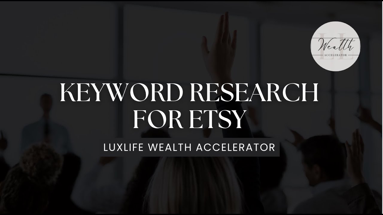 Keyword Research for Etsy