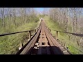 [10 Hours] Endless Wooden Roller Coaster - Video & Audio [1080HD] SlowTV