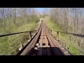 10 Hours Endless Wooden Roller Coaster Video Audio 1080HD SlowTV