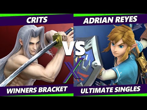 S@X 409 Winners Bracket - Crits (Sephiroth, Lucas) Vs. Adrian Reyes (Link) Smash Ultimate - SSBU