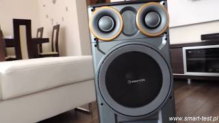 Głośnik Manta SPK5003 GHUL Karaoke Power Audio -UNBOXING /RECENZJA mocnego głośnika bluetooth