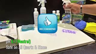 Remove fingerprints - Stone Cleaner -Caesarstone Cleaner - remove stains caesarstone