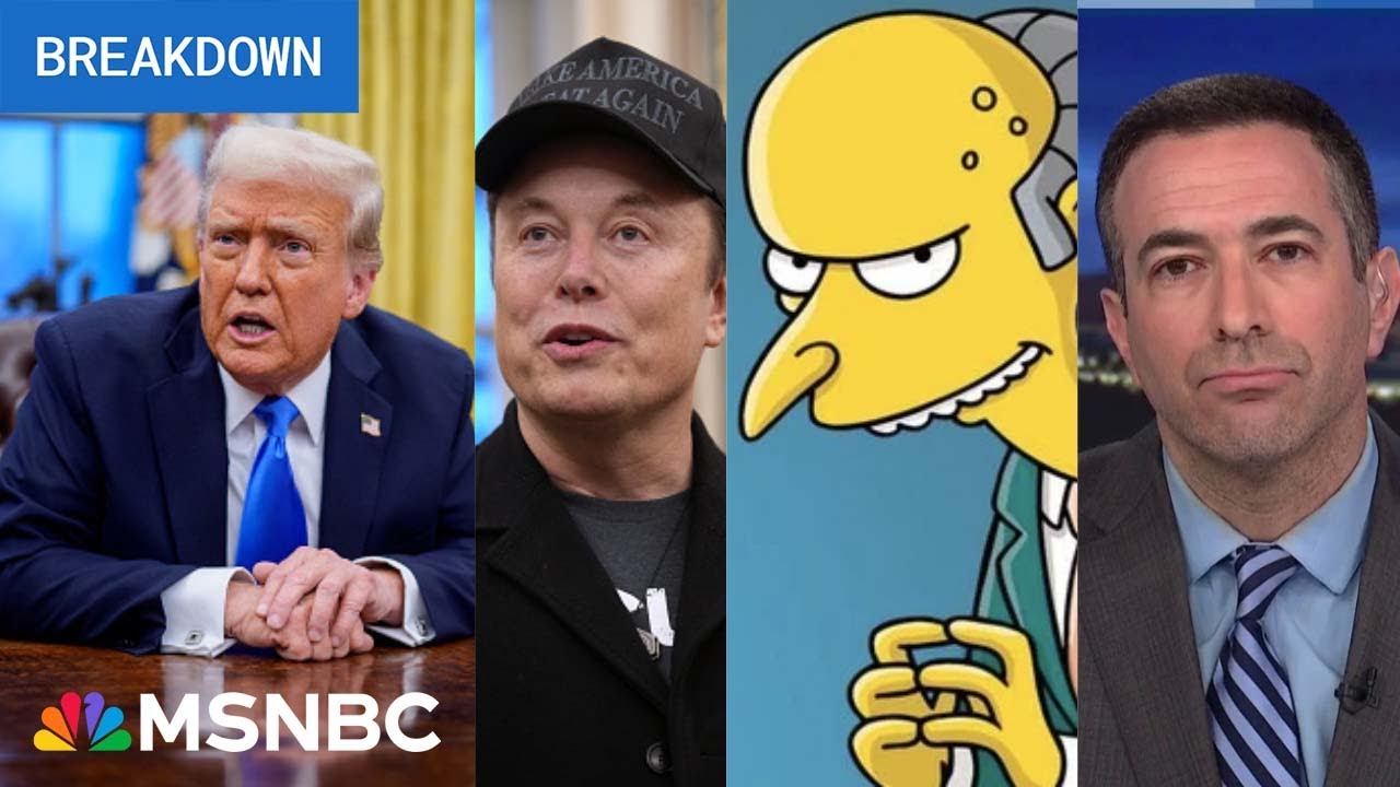 Dethroned! 'Powerless' Trump watches Musk go 'full Monty Burns' at own Cabinet meeting