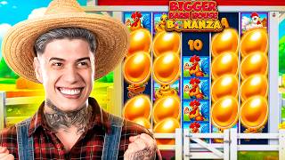 PEGUEI 2X UM DOS MELHORES PREMIOS NO OVO DOURADO!! BIGGER BARN HOUSE BONANZA