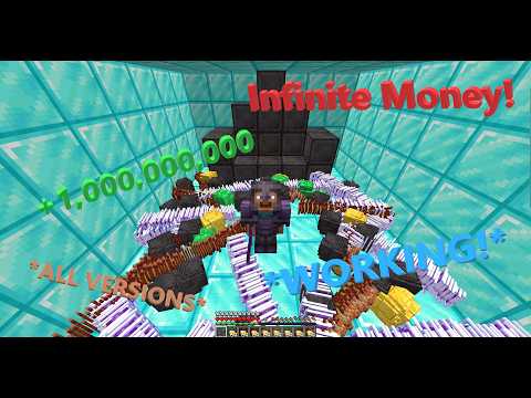 HOW TO GET INFINITE MONEY ON ANY MINECRAFT SERVER (Economy Shop Gui) *Working* *No Mods*