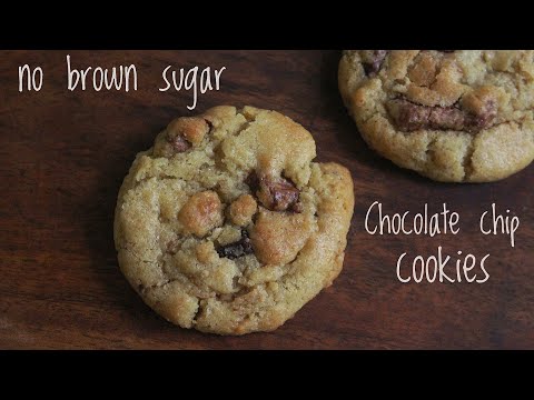 Easiest Chocolate Chip Cookie Recipe 🍪 Without Brown Sugar #youtube #asmrfood
