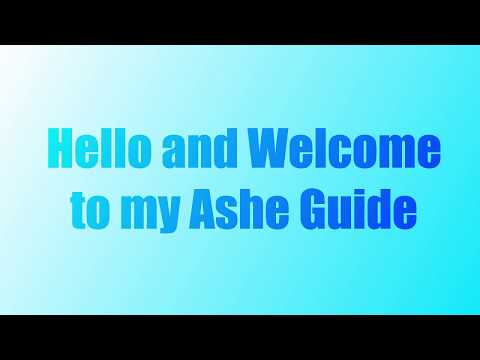 Very serious Ashe Guide.