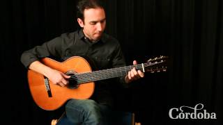 Video thumbnail for Cordoba C12: Comparing solid European spruce and Canadian cedar Tops by Cordoba Guitars