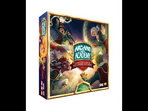 Boardgame Night ; We play Arcane Academy