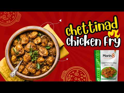Chettinad Chicken Fry Recipe | Spicy South Indian Chicken Fry