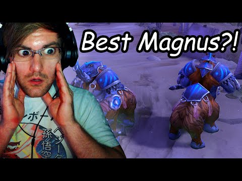 LOL PLAYER REACTS TO Dota 2 Ar1sE^ - The Legendary Magnus