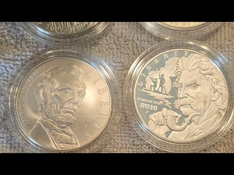 silver dollar collection Commemorative