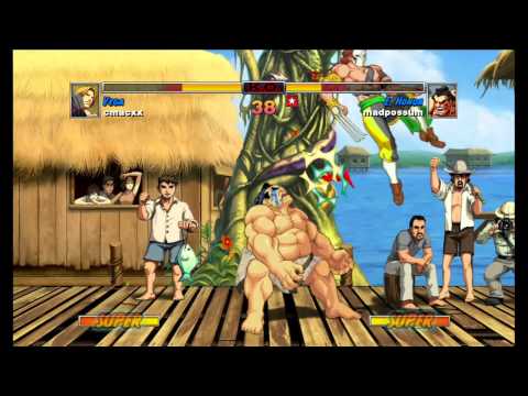 PSN Ranked Match cmacxx (Vega) vs madpossum (E.Honda) SSF2THDR