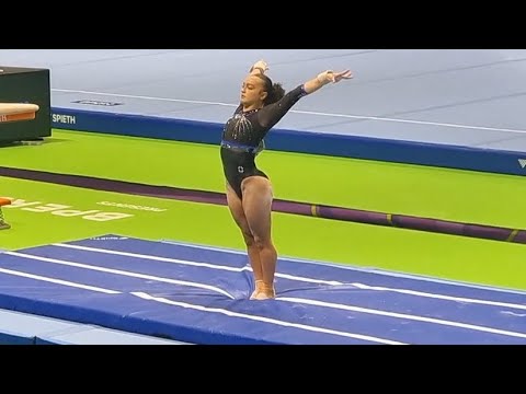 Coline Devillard 🇫🇷 - GOLD - 🥇 Vault Final - European championships 2024