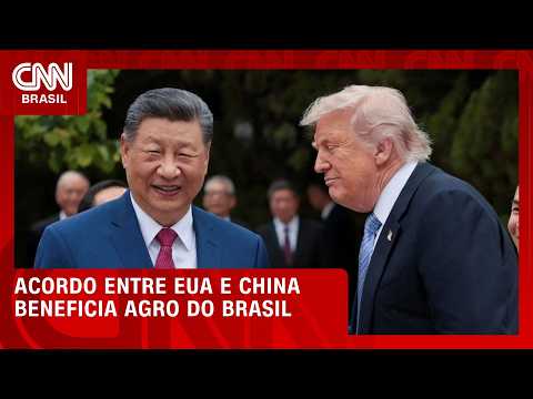 Acordo entre EUA e China beneficia agro do Brasil; veja no Conexão Agro | CNN PRIME TIME
