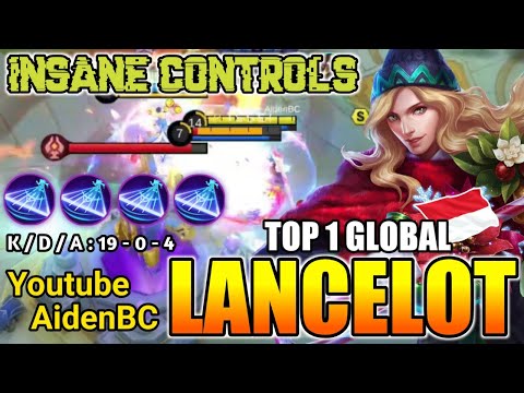 LANCELOT TOP 1 GLOBAL - LANCELOT TOP 1 GLOBAL GAMEPLAY 2020 BEST BUILD LANCELOT ~ Mobile Legends