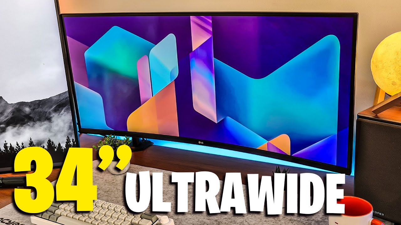 ESSE MONITOR É QUASE PERFEITO! - LG 34 Ultrawide 160HZ 34WP65C-B