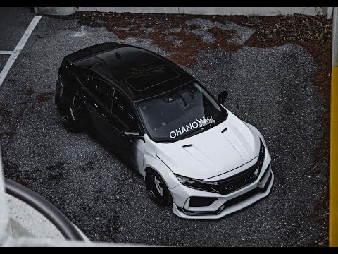 ROBOT CRAFTSMAN Carbon Fiber Widebody Kit for Honda Civic 10th Gen Sedan