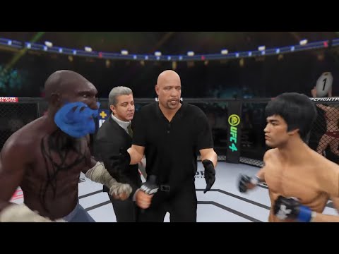 UFC4 | Bruce Lee vs. Kraken (EA Sports UFC 4)