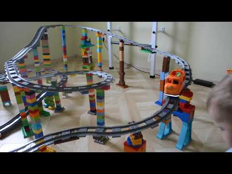 Конструктор LEGO Duplo «Железнодорожный мост» 10872 / 26 деталей