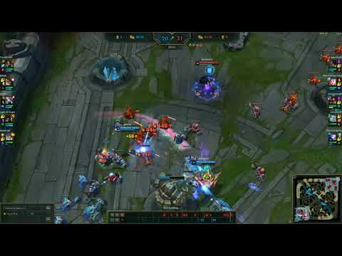 Twisted Fate Oneshots Samira with Blue Card/// 2000 DMG!