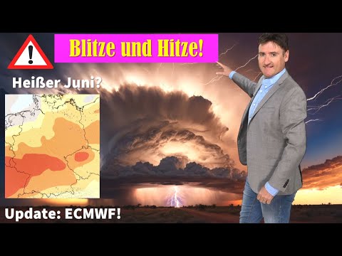 Hitze- und Dürresommer? Überraschende Prognose! ECMWF dreht am Rad! Erst Blitze, dann Hitze?