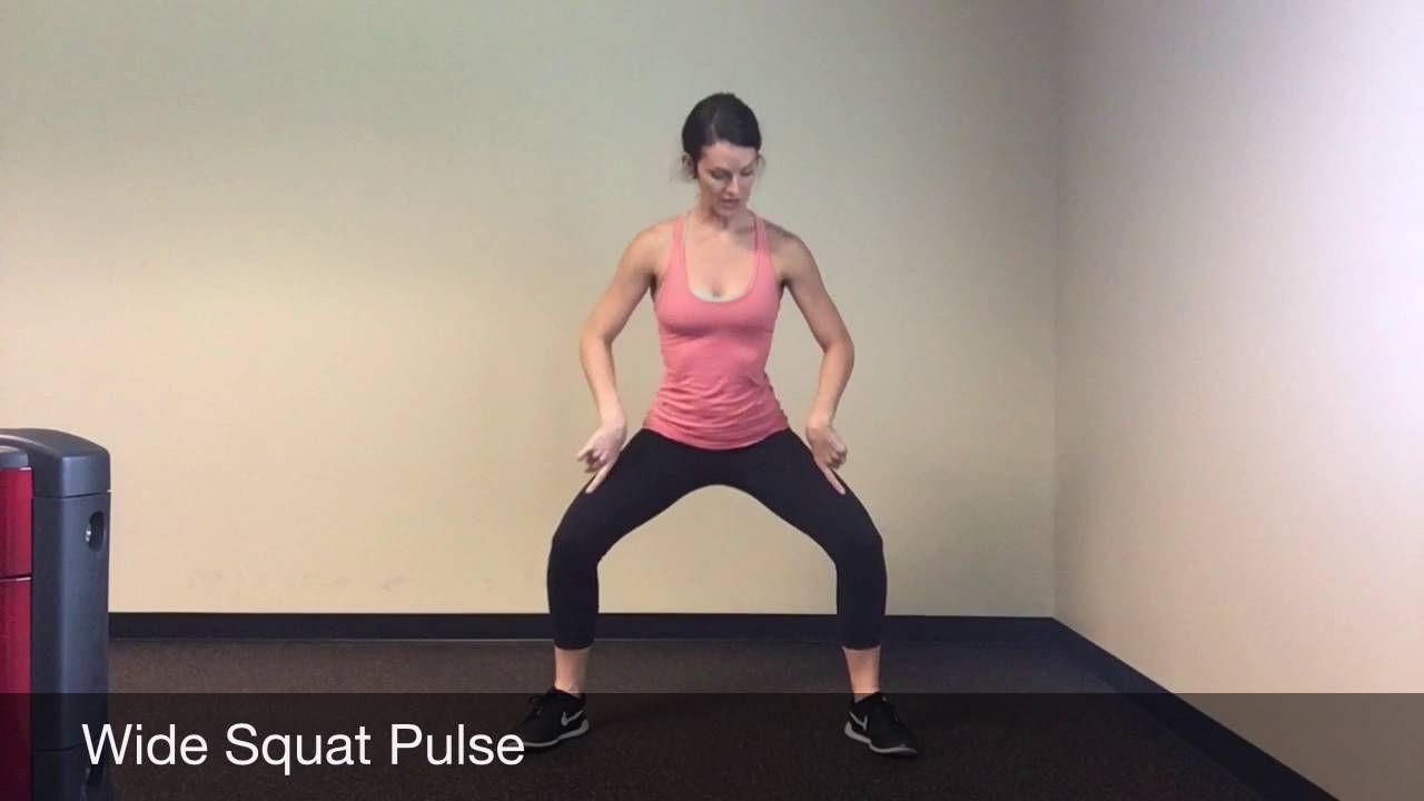 Wide Squat Pulse