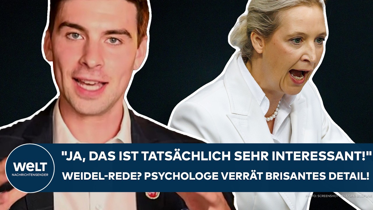 BERLIN: "Ja, das ist tatsächlich sehr interessant!" Weidel-Rede? Psychologe verrät brisantes Detail