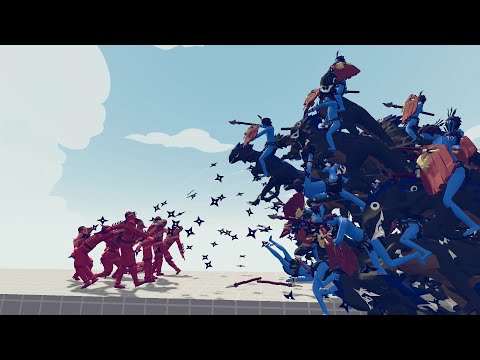 10x Sensei Vs 100x Every Unit TABS Totally Accurate Battle Simulator
