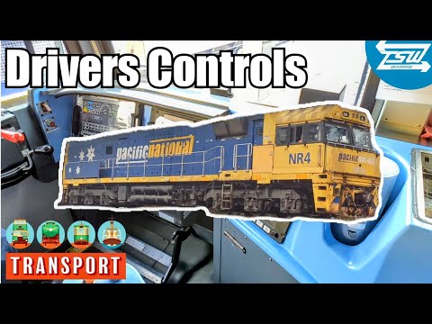 NR Diesel locomotive Train Drivers Cab & Controls - A Spotlight On National Rails Workhorse