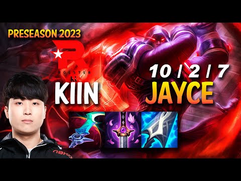 KT Kiin JAYCE vs FIORA Top - KR Ranked