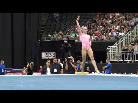 Riley McCusker –  Floor Exercise – 2019 U.S. Gymnastics Championships – Senior Women Day 1