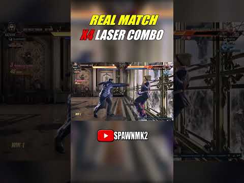 X4 LASER COMBO | Tekken 8 | Kazuya vs Lidia #shortvideo #gaming #tekken7 #tekken8#shorts #gameplay